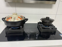 康舒砂鍋組合裝家用煲仔飯燉鍋燃氣灶小沙鍋陶瓷鍋煤氣專(zhuān)用煲湯耐高溫 萬(wàn)事如意款4000ml+黑色款 1000ml 曬單實(shí)拍圖
