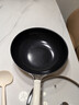 九陽(yáng)（Joyoung）炒鍋不粘鍋鈦鍋炒菜鍋平底鍋煎鍋電磁爐燃氣通用鈦景瓷32cm 曬單實(shí)拍圖