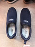 回力（Warrior）男鞋秋冬季中老年人一腳蹬舒適老北京爸爸布鞋 1161 藏青色 42 曬單實(shí)拍圖