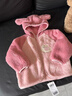 巴拉巴拉兒童外套男女童裝2025秋冬新款珊瑚絨保暖厚寶寶衣服209425105203 曬單實(shí)拍圖