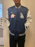 NEW ERA紐亦華MLB棒球服2025球場(chǎng)盛宴男女情侶NY夾克外套 14529423-藏青色 洛杉磯道奇隊 XL 曬單實(shí)拍圖