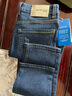 真維斯（Jeanswest）牛仔褲男2025秋冬輕商直筒修身牛仔長(cháng)褲男藍色常規29 曬單實(shí)拍圖