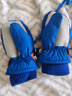 汪汪隊立大功兒童手套加厚滑雪保暖手套男女童卡通可愛(ài)加絨玩雪手套 藍色 曬單實(shí)拍圖