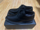 卡帝樂(lè )鱷魚(yú)男鞋商務(wù)正裝皮鞋男士真皮休閑軟底軟面系帶加絨內增高結婚鞋 XQLQHH3668黑色6厘米增高款 41 曬單實(shí)拍圖