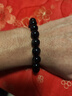 金石靈天然黑曜石手串男女款金曜石貓眼石水晶手鏈本命年送男女生日禮物 曬單實(shí)拍圖