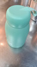 【京東物流送貨上門(mén)】萌萌兔卡通水杯女牛奶玻璃杯創(chuàng  )意便攜杯子 綠色萌萌兔 330ml 1只 曬單實(shí)拍圖