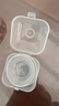 迪福倫初生嬰兒喂杯喂奶杯新生兒計量杯刻度寶寶喂水喂藥小杯喂養杯35ml 喂杯*1+收納盒*1+嬰兒硅膠勺 35ml 曬單實(shí)拍圖