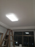 雷士（NVC）普瑞全光譜護眼吸頂燈客廳臥室燈燈具大全簡(jiǎn)約智能白雪 贈安裝 曬單實(shí)拍圖
