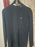 Emporio Armani EA7阿瑪尼秋冬男士長(cháng)袖t恤打底衫雙面絨澳絨潮流長(cháng)袖半高領(lǐng)德絨 YS7721黑色 2XL (適合體重150-170斤) 曬單實(shí)拍圖