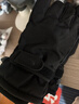 安踏（ANTA）保暖手套冬季男騎行手套滑雪防寒風(fēng)超厚觸屏防水電動(dòng)車(chē)登山 黑色M 曬單實(shí)拍圖