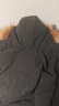雪中飛【鵝絨系列】羽絨服男中長(cháng)款連帽大毛領(lǐng)寬松舒適休閑百搭羽絨外套 曬單實(shí)拍圖