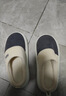 潔麗雅（Grace）棉拖鞋男士秋冬季室內防臭防滑居家保暖厚底踩屎感拖鞋男款冬天 曬單實(shí)拍圖