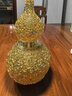銅師傅 《花絲吉祥葫蘆》客廳 桌面 銅葫蘆擺件 家居裝飾工藝品禮物 曬單實(shí)拍圖