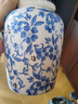 范爺家冰裂青花紋陶瓷花瓶高級感水培鮮花插花餐廳中古輕奢客廳玄關(guān)擺件 曬單實(shí)拍圖