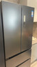 美的（Midea）08升法式多門(mén)家用電冰箱除菌凈味雙系統大容量冰箱家電真香系列 BCD-508WTPZM(E) 莫蘭迪灰 曬單實(shí)拍圖