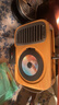 巫牌 單曲人生CD機復古壁掛式可充電專(zhuān)輯播放器藍牙音響一體CD播放機  木紋色  新年創(chuàng  )意禮物 曬單實(shí)拍圖