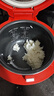善思電飯煲家用1-2-3人迷你小型多功能煮飯煮粥正品電飯鍋bruno同款 復古紅 1.5L 送量杯、飯勺、食譜 曬單實(shí)拍圖