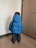 巴厘小豬兒童羽絨服中長(cháng)款男童冬季加厚女童三防外套冬裝寶寶保暖外套 【常規款】鸚鵡藍 100 曬單實(shí)拍圖