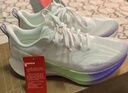 李寧赤兔8 PRO丨beng輕彈透氣跑步鞋女鞋中考體測跳繩競速訓練鞋 標準白-11 38 曬單實(shí)拍圖