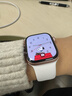 Apple/蘋(píng)果 Watch S11 智能手表GPS款42毫米玫瑰金色鋁金屬表殼淡桃粉色運動(dòng)型表帶S/M MEUN4CH/B 曬單實(shí)拍圖