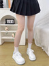 回力小白鞋女款2026春季新款厚底百搭板鞋女學(xué)生小眾休閑軟底面包鞋子 白藍色|2986 37 曬單實(shí)拍圖