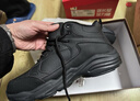駱駝（CAMEL）加絨保暖男鞋女鞋防潑水高幫運動(dòng)休閑鞋 3635，黑色，男 41 曬單實(shí)拍圖