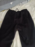 班尼路（Baleno）加絨休閑褲男冬季加厚保暖外穿男士收腳褲寬松顯瘦青少年束腳褲潮 曬單實(shí)拍圖