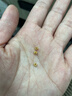 洲足金999金珠黃金小金珠金豆古法金珠DIY配件散珠隔珠路路通轉運珠 3mm金珠  合單滿(mǎn) 0.16g 包郵 單顆約0.02g 曬單實(shí)拍圖