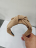 東義嚴選高級感高顱頂發(fā)箍女新款發(fā)帶洗臉頭箍女款寬邊壓發(fā)卡頭飾 曬單實(shí)拍圖