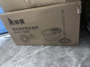 美麗雅旋轉拖把40cm伸縮桿124cm2拖布帶桶墩布干濕兩用一拖凈免手洗家用 曬單實(shí)拍圖