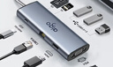 愛(ài)國者（aigo）Type-C擴展塢USB3.0分線(xiàn)器千兆網(wǎng)口HDMI/VGA轉接器SD/TF讀卡器USB拓展塢PD100W快充T09-R(金屬) 曬單實(shí)拍圖