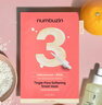 NUMBUZIN韓國數字3號面膜27ml/10片收縮毛孔緊致去角質(zhì)面膜護膚品女 曬單實(shí)拍圖