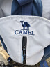 駱駝（CAMEL）登山包戶(hù)外男女運動(dòng)雙肩包防水旅游徒步爬山旅行書(shū)包  淺藍色 曬單實(shí)拍圖