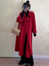 創(chuàng  )意女郎;CREATIVITY-GIRL赫本風(fēng)高級紅色雙面羊毛呢子大衣女2025秋冬新款中長(cháng)款羊絨呢外套 紅色 常規 【禮盒包裝+JD送貨上門(mén)】 M 適合130-145斤 曬單實(shí)拍圖