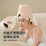 三利法式干發(fā)帽7A級抗菌佩戴簡(jiǎn)單加厚加寬柔軟吸水速干毛巾浴帽擦頭巾 曬單實(shí)拍圖