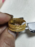 解放碑金店腰纏萬(wàn)貫黃金戒指 足金999古法計價(jià)黃金戒指 結婚三金生日送禮 腰纏萬(wàn)貫戒指 6.071g（圈號15） 曬單實(shí)拍圖