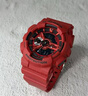 卡西歐手表男士男款表青少年中學(xué)生運動(dòng)表電子表品牌名表本命年紅色禮物 GA-110RRB-4APRG新年款禮盒版 曬單實(shí)拍圖