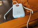 京東京造35W自帶線(xiàn)充電寶20000毫安3c認證可上飛機京東自營(yíng)移動(dòng)電源適用戶(hù)外蘋(píng)果17小米17華為榮耀冰川藍 曬單實(shí)拍圖
