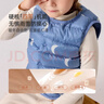 babylove【清倉】嬰幼兒羽絨馬甲冬季新生兒輕薄保暖坎肩三防寶寶馬夾背心 挼藍色 100 曬單實(shí)拍圖
