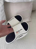 大嘴猴醫用手術(shù)室拖鞋男士夏季新款室內家居厚底eva踩屎感涼拖鞋男外穿 白黑 41-42 正碼【內長(cháng)26cm】 曬單實(shí)拍圖