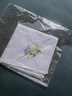 擦汗小方巾棉刺繡手帕繡花棉女士手絹薄柔軟優(yōu)雅方巾擦汗眼睛 花型二() 3條 曬單實(shí)拍圖