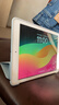JPLAYER蘋(píng)果iPad 5/6/Air2 保護套9.7英寸2018款平板電腦保護殼三折支架智能休眠全包輕薄便攜防摔 白冰藍 曬單實(shí)拍圖