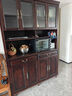 艾薇卡北美黑胡桃木餐邊柜實(shí)木復古客廳大柜子儲物柜一體靠墻家用收納柜 【黑胡桃木】四門(mén)餐邊柜 曬單實(shí)拍圖