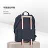 新秀麗（Samsonite）雙肩包14英寸電腦包大容量書(shū)包NO2藏藍色生日禮物送女友 曬單實(shí)拍圖