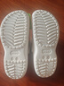 卡駱馳（CROCS）貝雅云彩女士洞洞鞋休閑鞋|208186  白色-100    36 /37(230mm)   曬單實(shí)拍圖