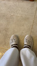 斯凱奇（Skechers）閃穿鞋女鞋蕾絲單鞋透氣休閑鞋軟底平底鞋健步鞋一腳蹬158858 曬單實(shí)拍圖