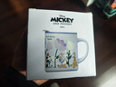 迪士尼（Disney）316不銹鋼保溫杯馬克杯帶把手帶杯蓋大容量米奇紫色320ml 曬單實(shí)拍圖