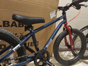 優(yōu)貝（RoyalBaby）兒童自行車(chē)6-9歲男女童車(chē)寶寶腳踏車(chē)山地車(chē) 小精靈 星空藍18寸 曬單實(shí)拍圖