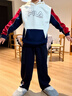 FILA【斐暖功能】斐樂(lè )兒童童裝衛衣2025年冬季男中大童加絨衫 曬單實(shí)拍圖