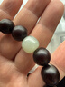 普陀山印度小葉紫檀手串和田玉轉運珠手鏈男女情侶生日禮物 曬單實(shí)拍圖